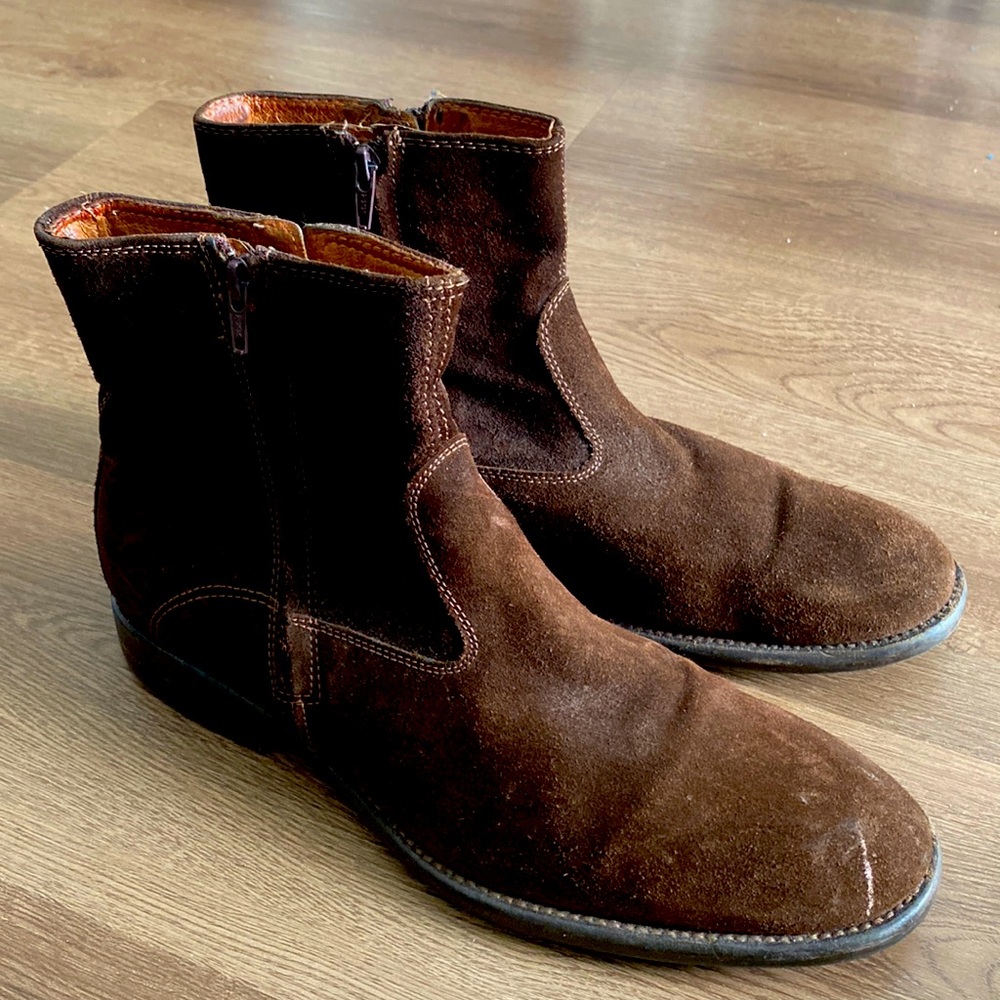 Johnston & Murphy Suede Boots